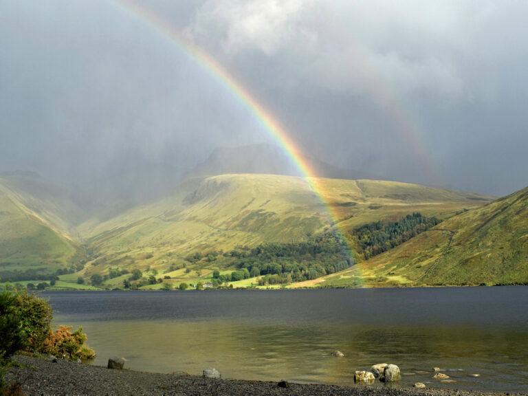 Rainbow Over Scafell Pike